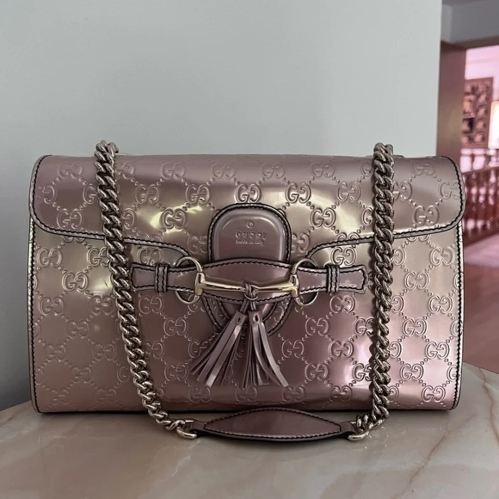 Gucci Emily Chain 295402 Gg Shine